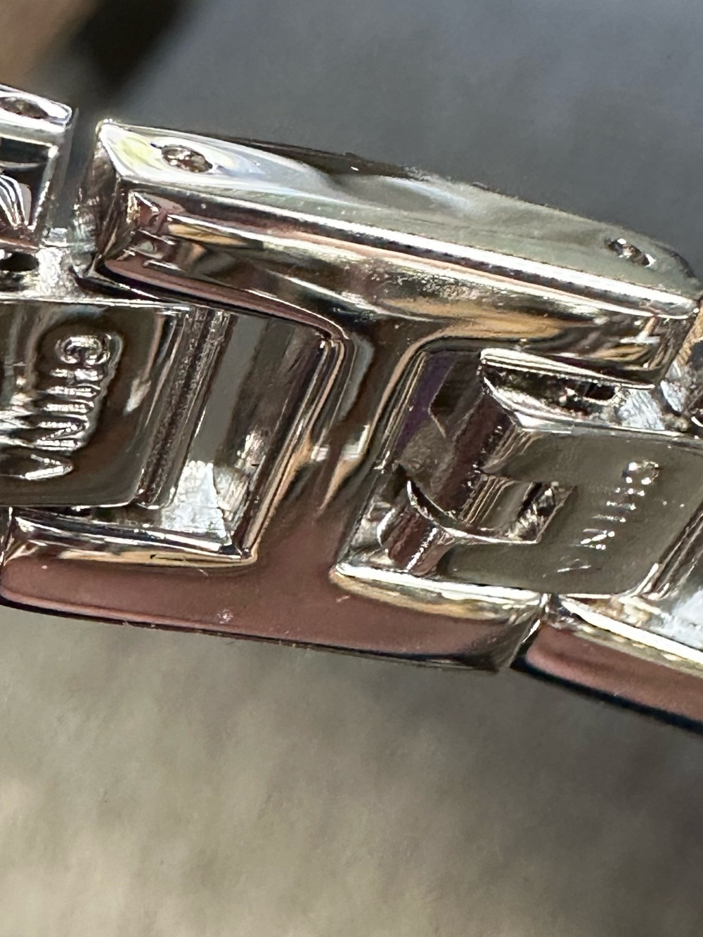 Adrienne VITTADINI Limited Edition Silver Crystal Pavé Octagon Bracelet Watch - Picture 6 of 7